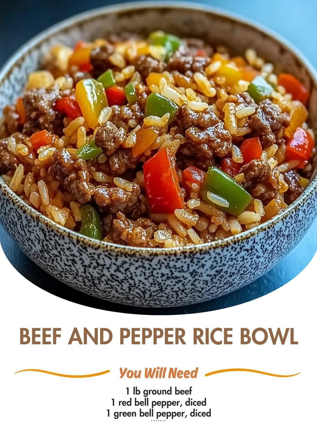 Beef and Pepper Rice Bowl Recipes Page 2 fitnessnip