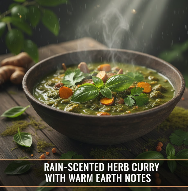 Rain-Scented Herb Curry With Warm Earth Notes
